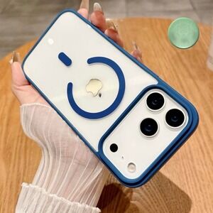 iPhone 17 Pro Case – Blue MagSafe Style – Shockproof – Slim Protective Cover